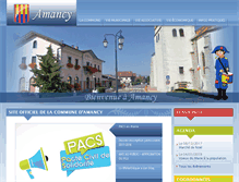 Tablet Screenshot of amancy.fr